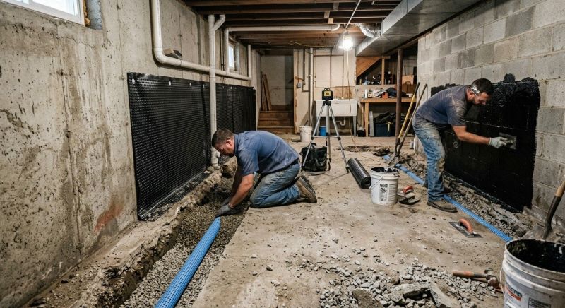Leaking Basement Repair in Grand Rapids, MI