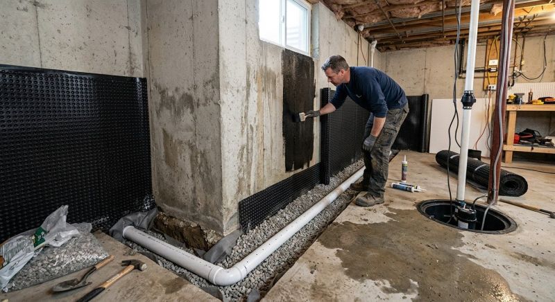 Cellar Waterproofing in Sarasota, FL